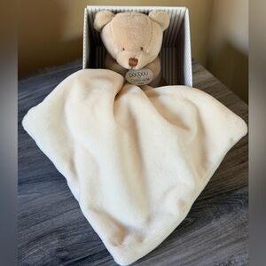 Cream Teddy Bear Blanket